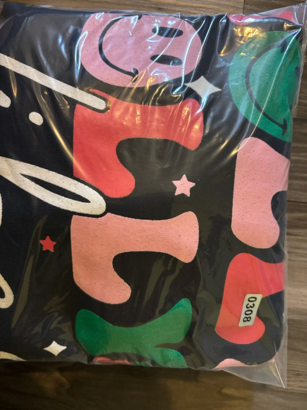 Velvet Black 'Holly Jolly Vibes' Holiday Throw Blanket